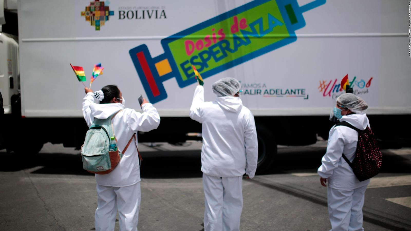 Bolivia anuncia comienzo de vacunación masiva contra covid-19 | Video
