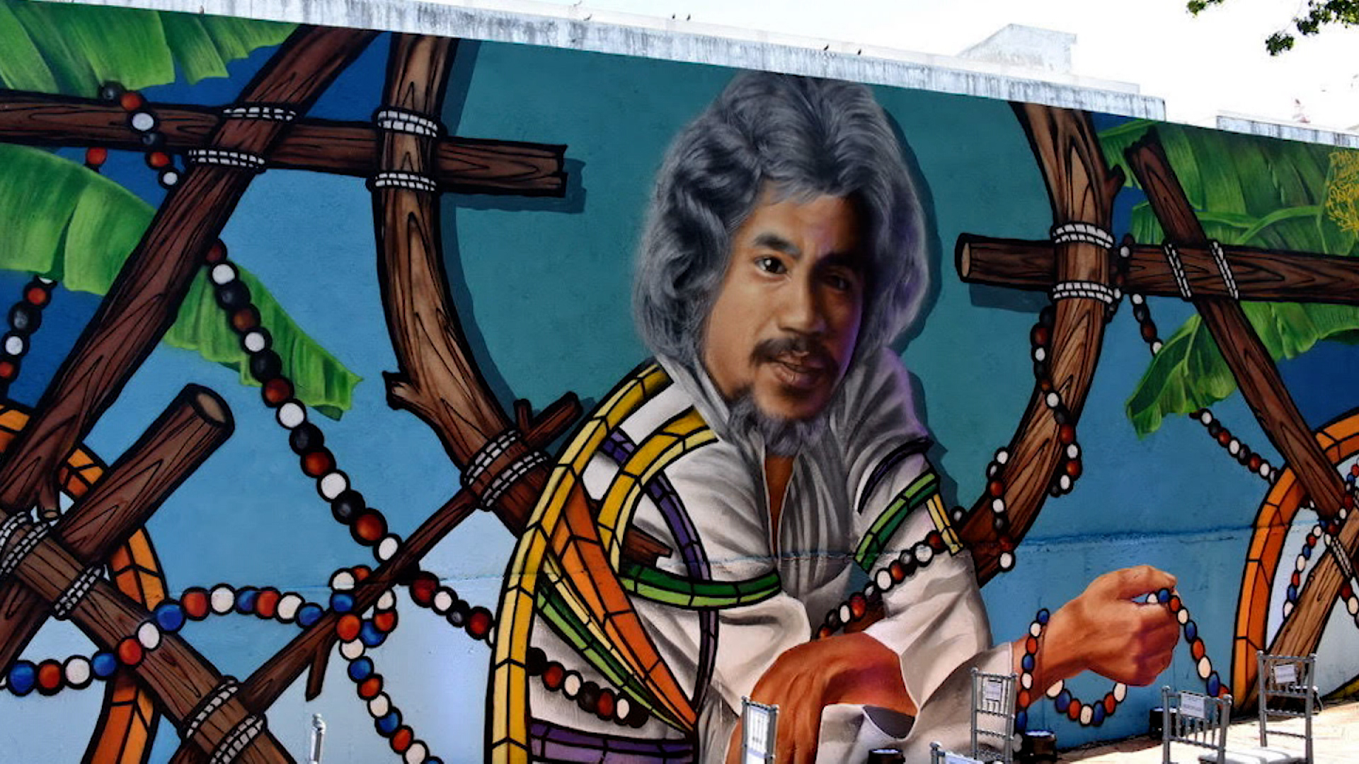 inauguran mural en su honor en República Dominicana